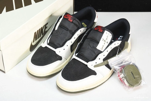 Low Retro DZ4137-106 OG SP Travis Jordan 1 Scott Olive 0405